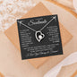 TO MY BEAUTIFUL SOULMATE FOREVER LOVE HEART NECKLACE