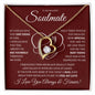 TO MY BEAUTIFUL SOULMATE FOREVER LOVE HEART NECKLACE
