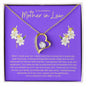 TO MY WONDERFUL MOTHER IN LAW FOREVER LOVE HEART NECKLACE