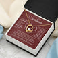 TO MY BEAUTIFUL SOULMATE FOREVER LOVE HEART NECKLACE