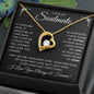 TO MY BEAUTIFUL SOULMATE FOREVER LOVE HEART NECKLACE