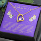 TO MY WONDERFUL MOTHER IN LAW FOREVER LOVE HEART NECKLACE