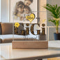 I LOVE MY GIGI SHE'S MAGICAL ACRYLIC LED NIGHT LIGHT PLAQUE LEOPARD PRINT