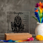 TO OUR DAUGHTER FROM MOM AND DAD LION LED KEEPSAKE NIGHT LIGHT UP LAMP ACRYLIC PLAQUE GIFT