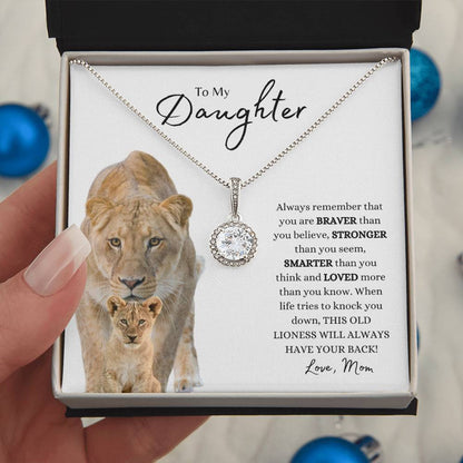 TO MY DAUGHTER ETERNAL HOPE NECKLACE LIONESS