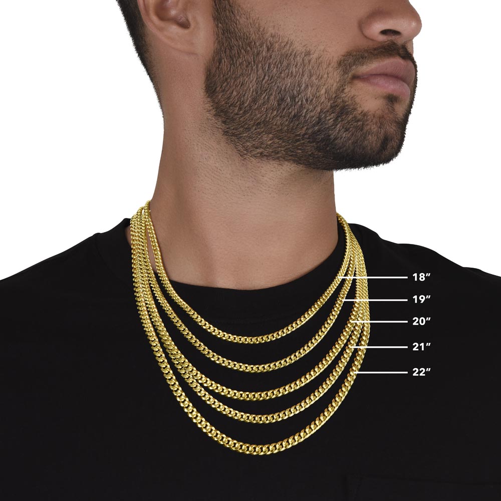 TO MY BOYFRIEND CUBAN LINK CHAIN