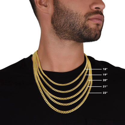 Graduation Cuban Link Chain