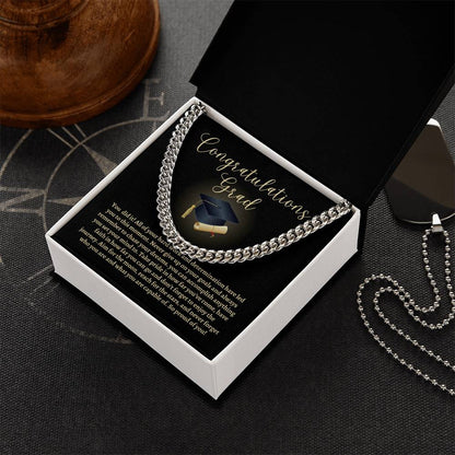 Graduation Cuban Link Chain