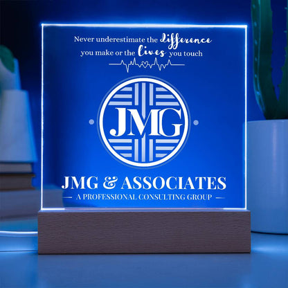 JMG & ASSOCIATES APPRECIATION PLAQUE