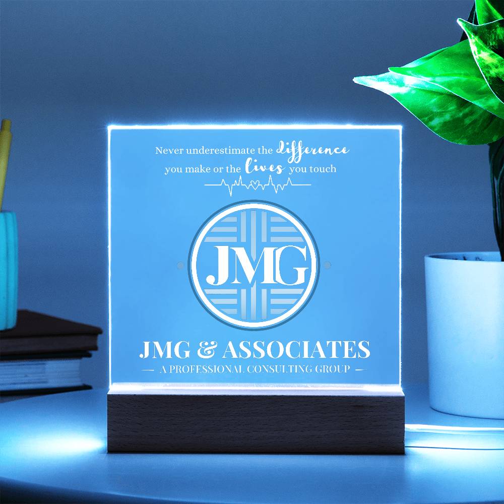 JMG & ASSOCIATES APPRECIATION PLAQUE