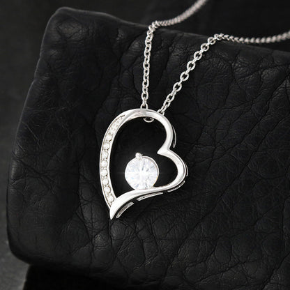 MOTHER IN LAW FOREVER LOVE HEART NECKLACE