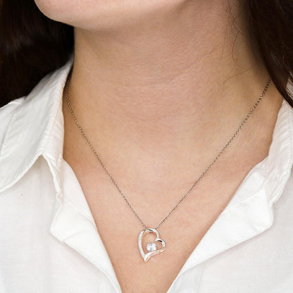 MOTHER IN LAW FOREVER LOVE HEART NECKLACE