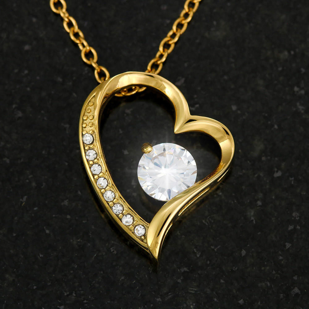 MOTHER IN LAW FOREVER LOVE HEART NECKLACE