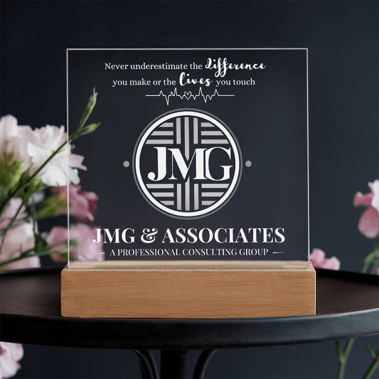 JMG & ASSOCIATES APPRECIATION PLAQUE