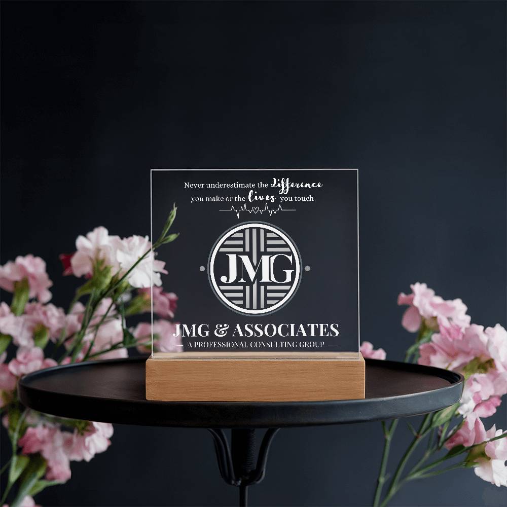 JMG & ASSOCIATES APPRECIATION PLAQUE