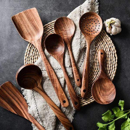 TeakEssence™ Kitchen Utensil Collection