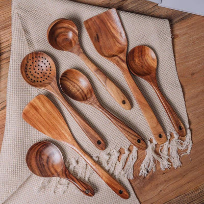 TeakEssence™ Kitchen Utensil Collection